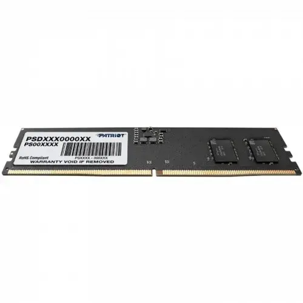 Модуль памяти Patriot Signature, PSD58G560041, DDR5, DIMM, 8Gb, 5600Mhz, CL46