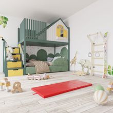 Коврик для фитнеса Romana Fitness (зеленый)