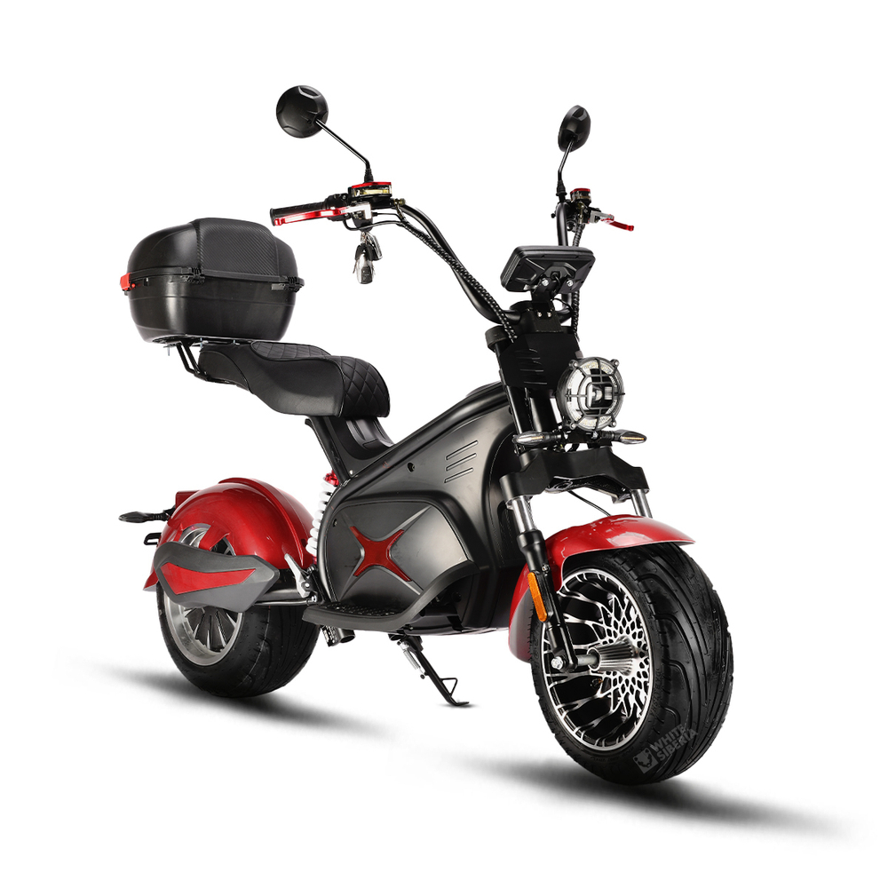 Электроскутер White Siberia BLACK SEA (RED) 5000W