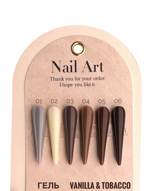 Гель Vanilla@tobacco 04 Pink House 15гр