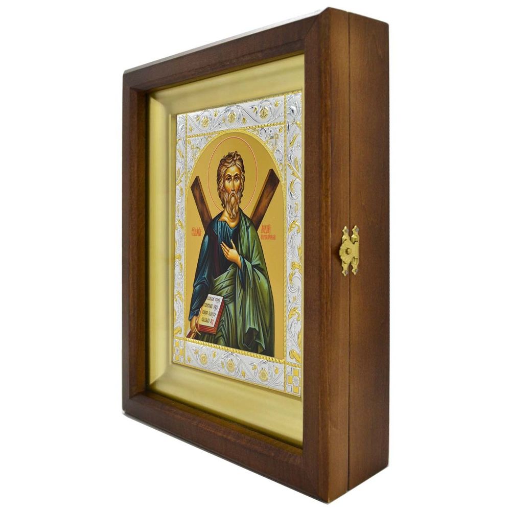 Андрей Первозванный святой апостол. Икона, писанная в монастыре.