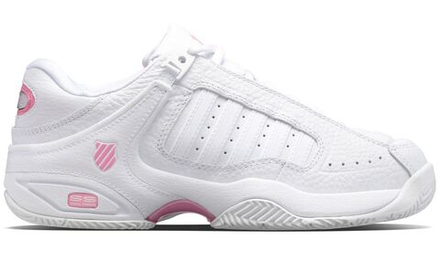 Женские Кроссовки теннисные K-Swiss Defier RS - white/sachet pink