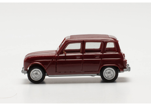 Автомобиль Renault R4, винно-красный