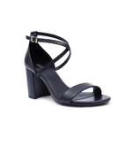 Кожаные босоножки на каблуке sophie flex mid Michael Kors - черный(40S4SOMS1L)