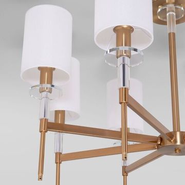 60132/8 / потолочный светильник / латунь