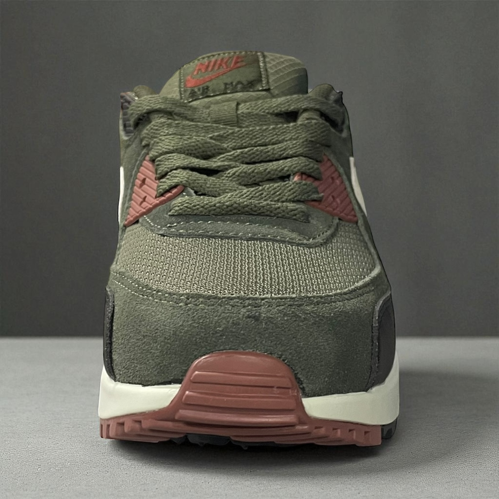 Nike Air Max 90 • Cargo Khaki Red Sepia