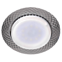 KL 76 AL/SL /1 Светильник ЭРА под лампу Gx53,220V, 13W, серебро