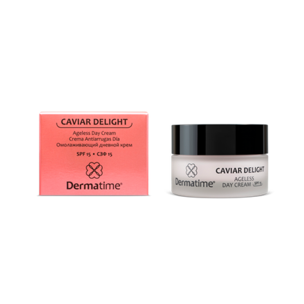 Dermatime CAVIAR DELIGHT Ageless Day Cream SPF 15 Омолаживающий дневной крем 50ml
