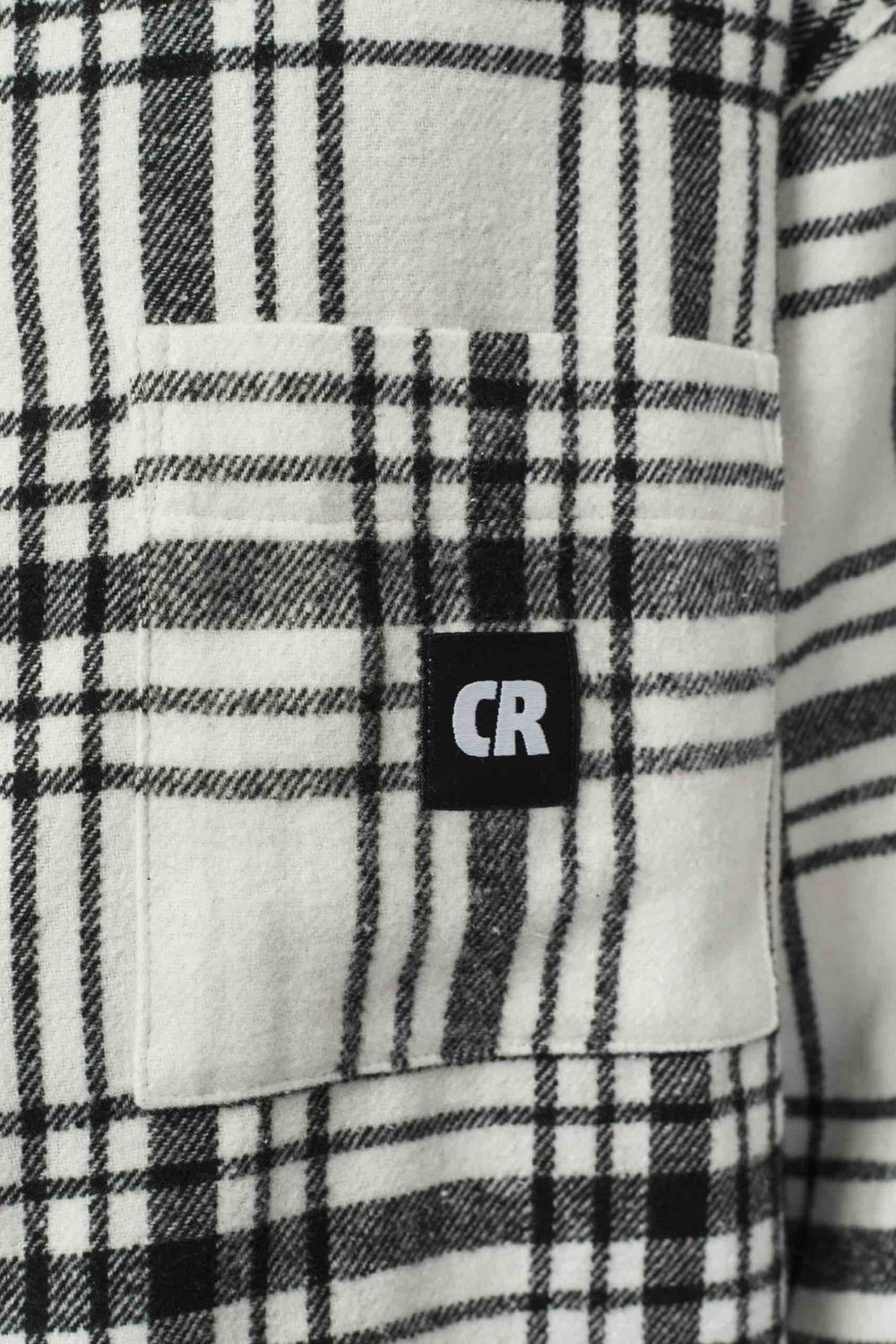 Рубашка Codered Harbor Wide Молочный/Черный