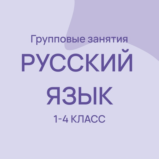 Русский язык/групповые занятия/ 1-4 классы