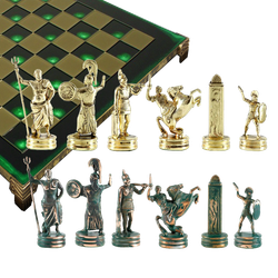 Manopoulos Шахматный набор Троянская война