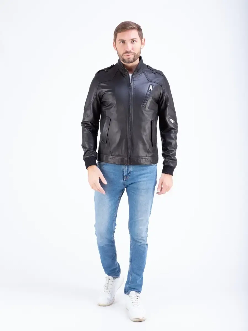 Куртка мужская  из натуральной кожи