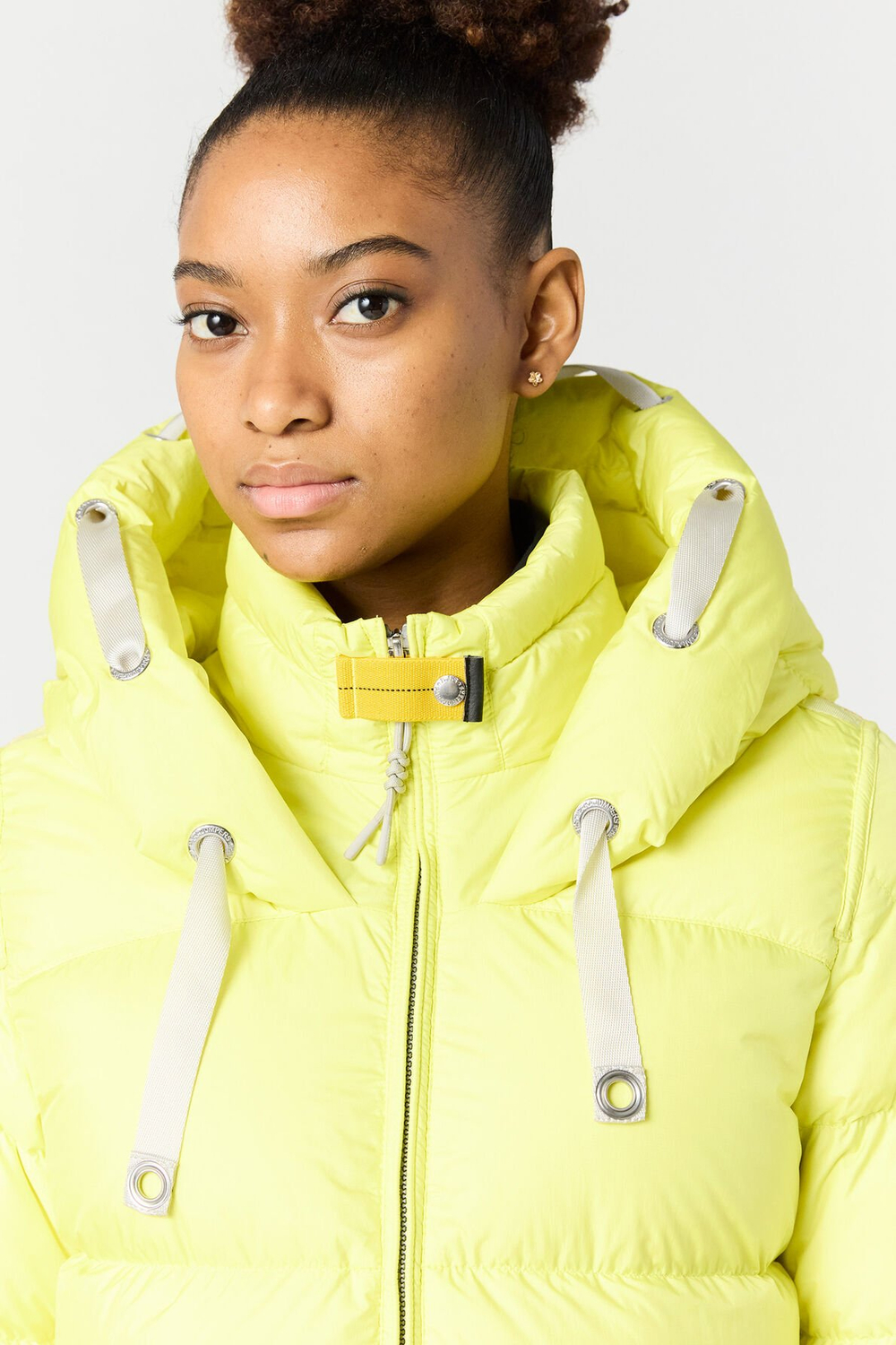 Пуховик жен. Parajumpers PANDA 303 неон желтый