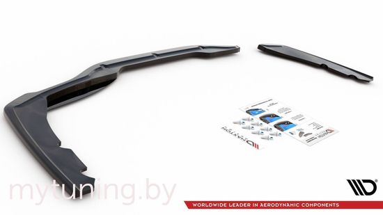 Сплиттер бампера заднего для BMW 2 серии F44 Gran Coupe M-Pack (19-...)