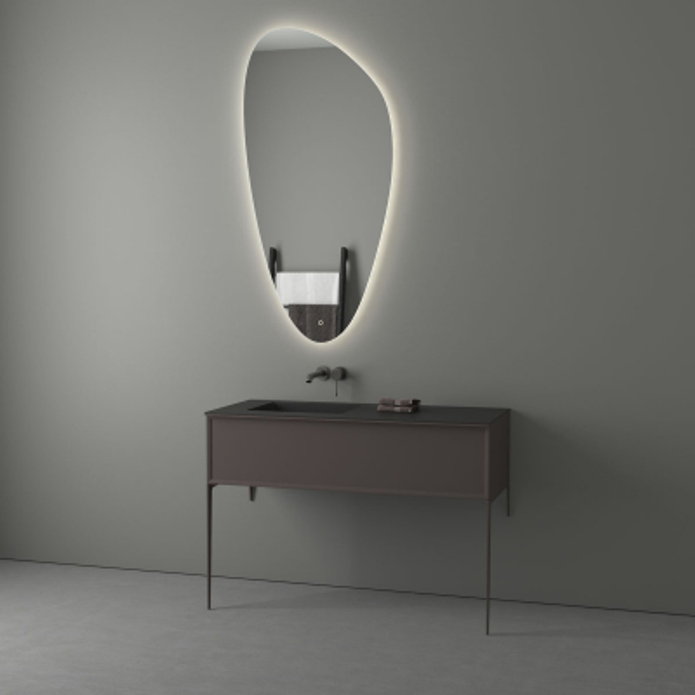 Зеркало Evoform с LED-подсветкой 31 W 70х140 см Сенсорный выключатель Нейтральный белый свет