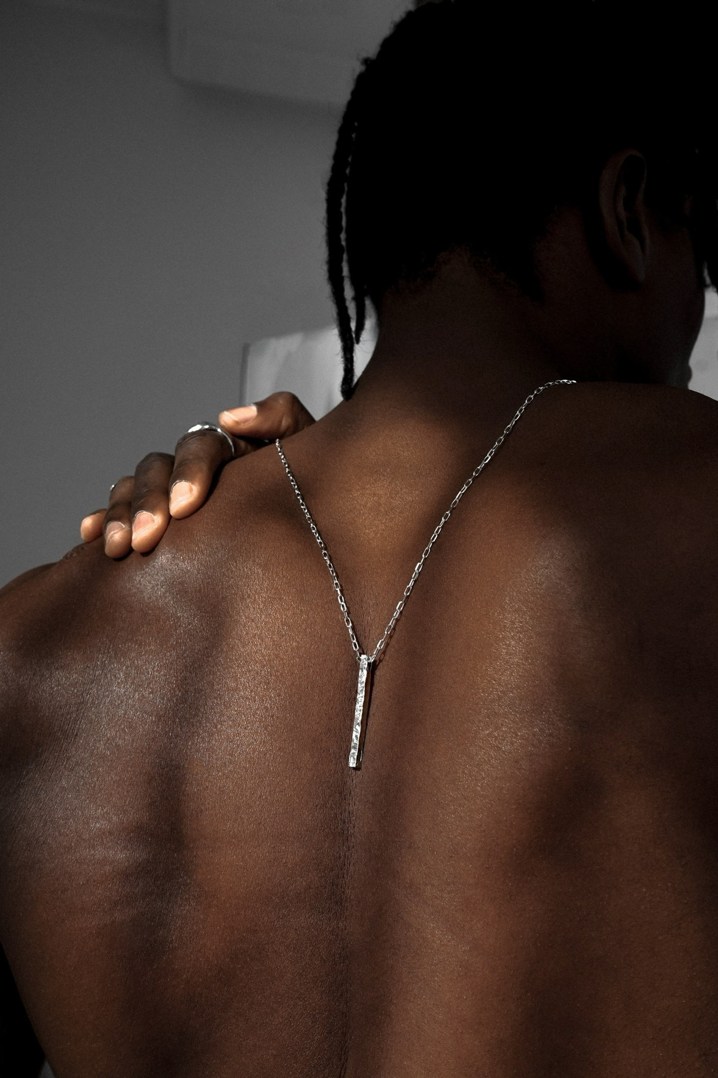 Колье с бруском Art