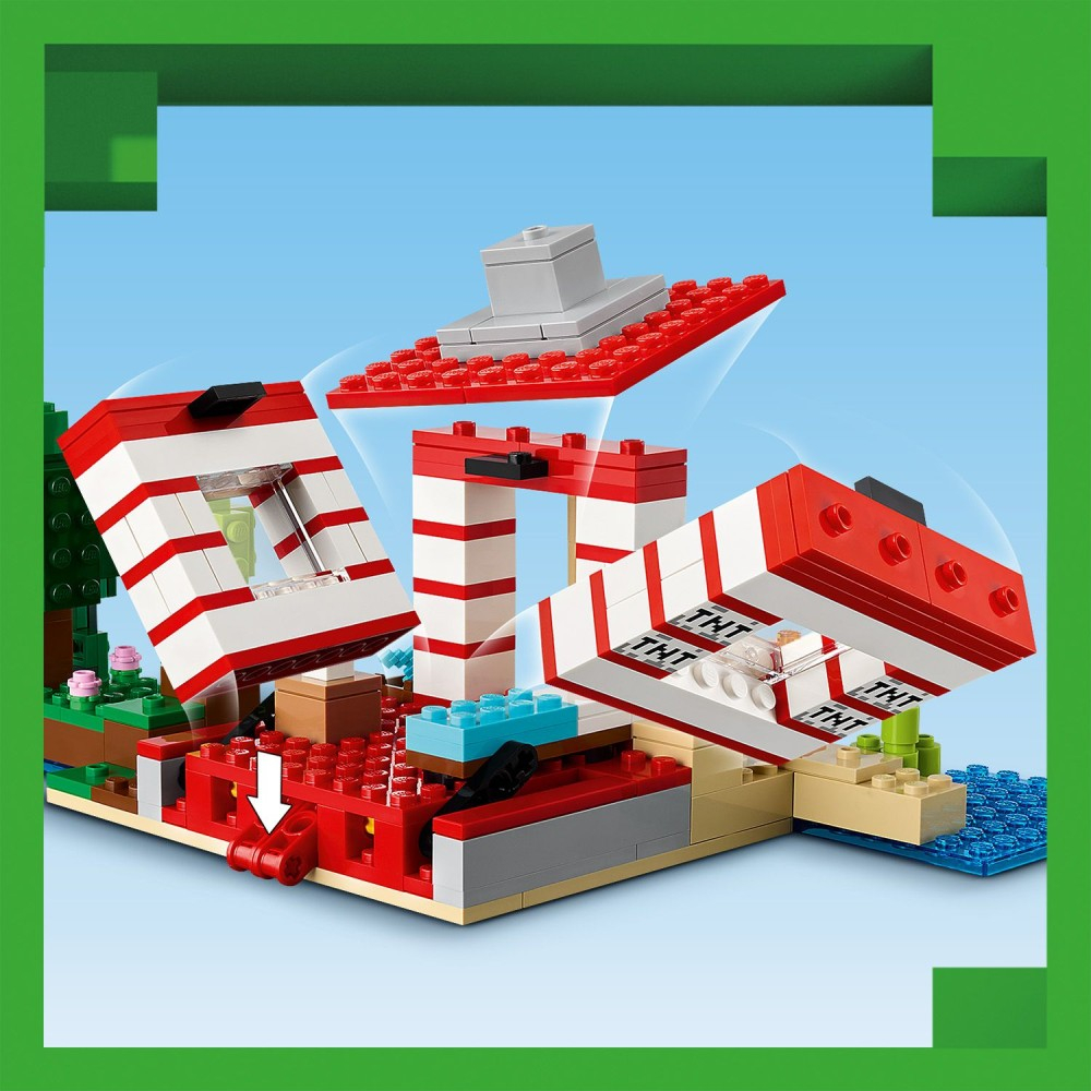 LEGO Minecraft - Дом TNT в джунглях 21275