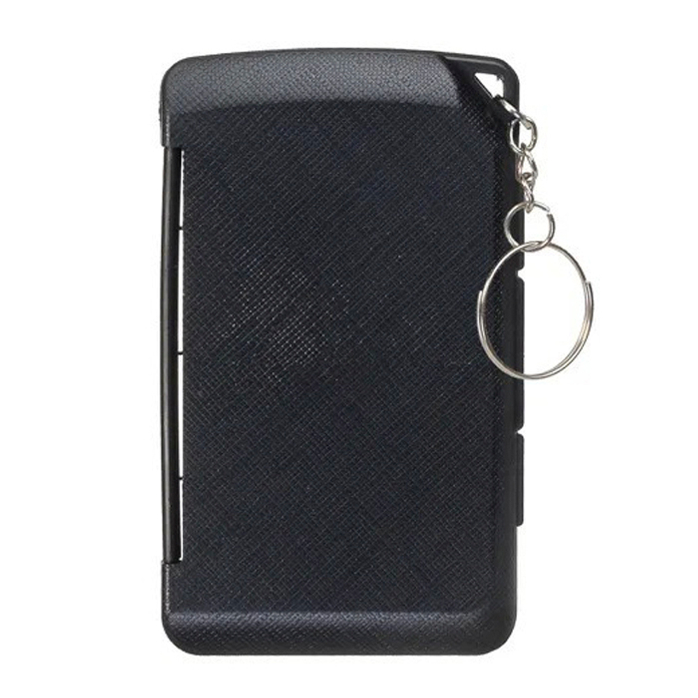 Калькулятор карманный Kenko 8 Bit с крышкой и брелком, LCD, 10.2*6.2*1.4 см, чёрный