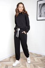 3842 Брюки женские (черный)