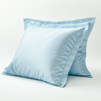 BLOOM Оксфорд 2 наволочки 50x70см, сатин голубой