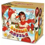 Батарея салютов Верные друзья   0,8"+1,2"/60 залпов