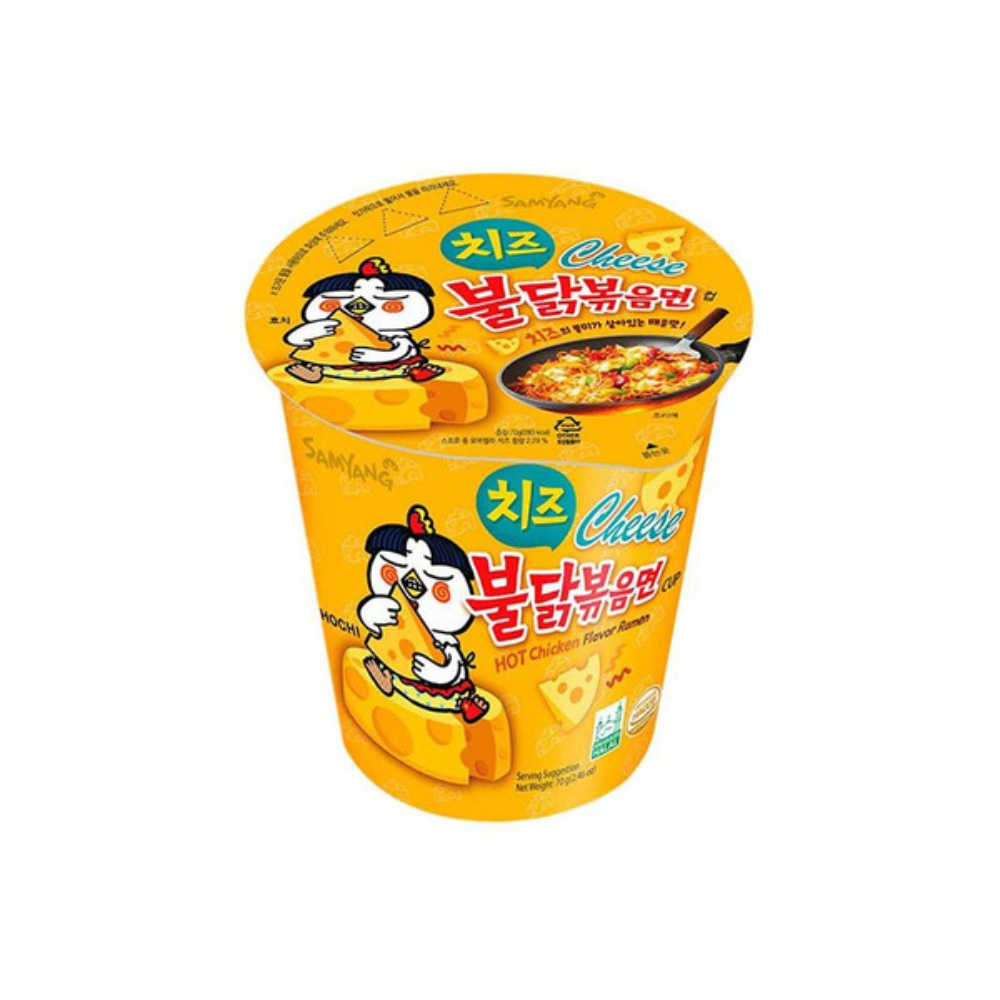 Лапша Hot chicken cup ramen 70 гр