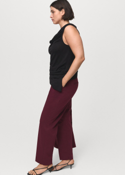 Прямые костюмные брюки