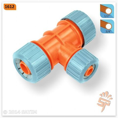Тройник-муфта 3/4"- 1/2"- 3/4"