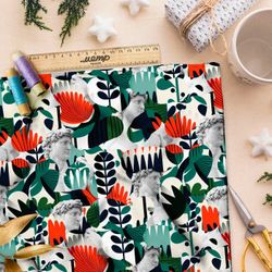 Ткань премиум бифлекс античные фантазии