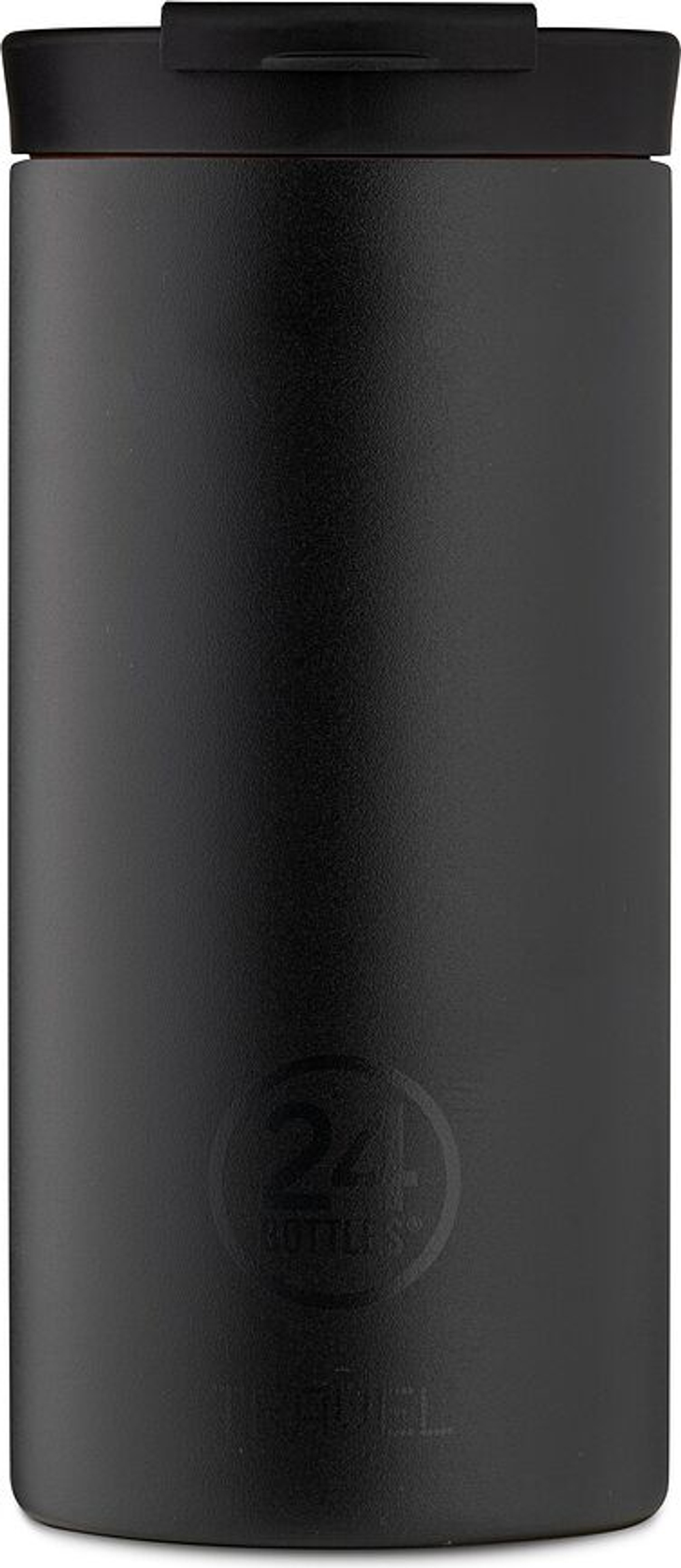 Термокружка 24Bottles, Travel Tumbler Basic II, 600 мл, нержавеющая сталь, чёрная