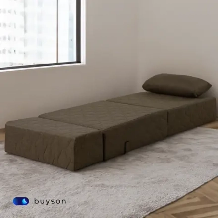 Бескаркасное кресло-кровать (трансформер) BuyDream (кофейный)