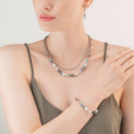 Колье-трансформер 4-in-1  Coeur de Lion Mint Green 4510/10-0522