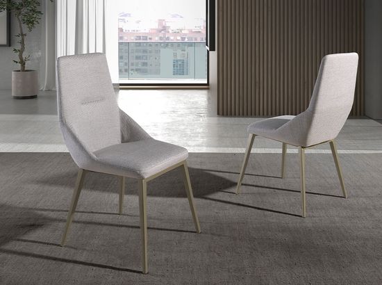 Стул 4132/A137 светло-серый тканевый Испания 