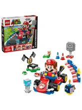 Конструктор Super Mario 72043 Mario Kart интерактивный