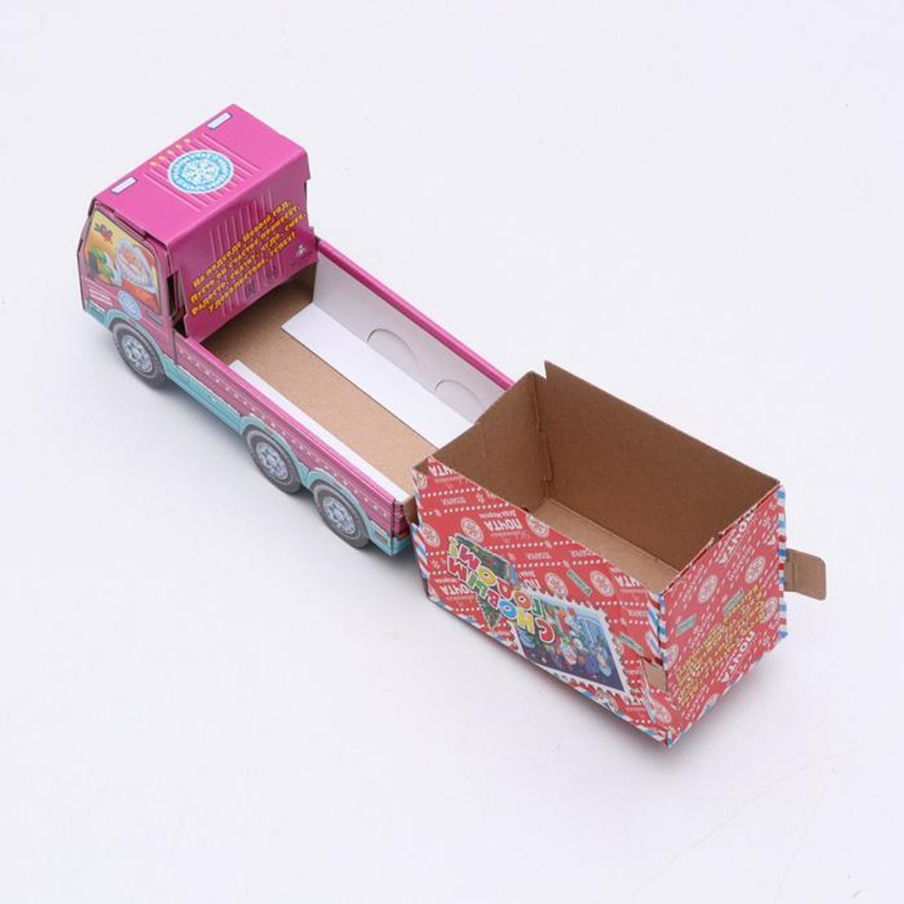 Подарочная коробка "Грузовик с подарками", 25 х 12 х 11 см