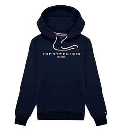 Худи Tommy Hilfiger Embroidered Tommy Logo Navy