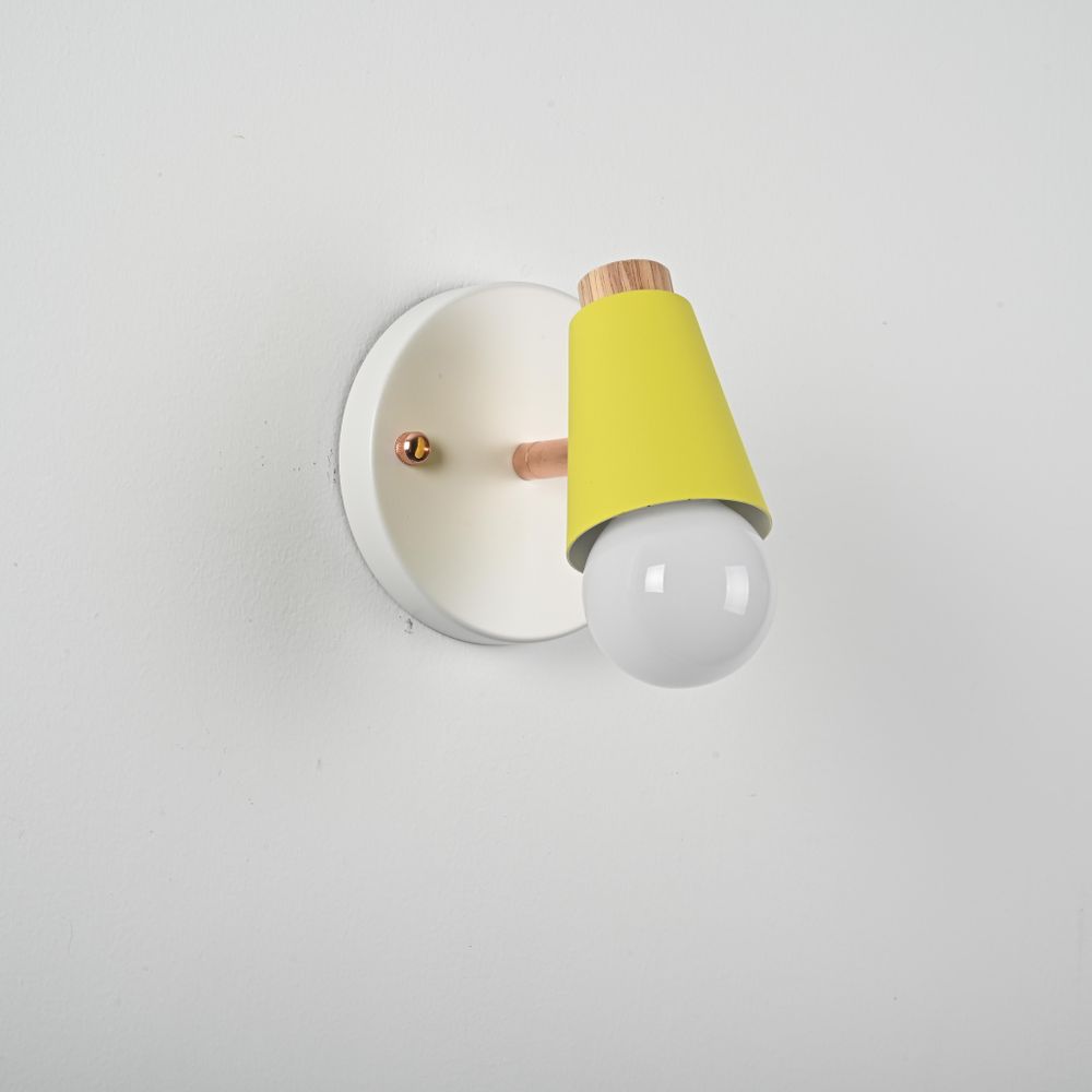 Настенный Светильник Rotary Wall Желтый By Imperiumloft