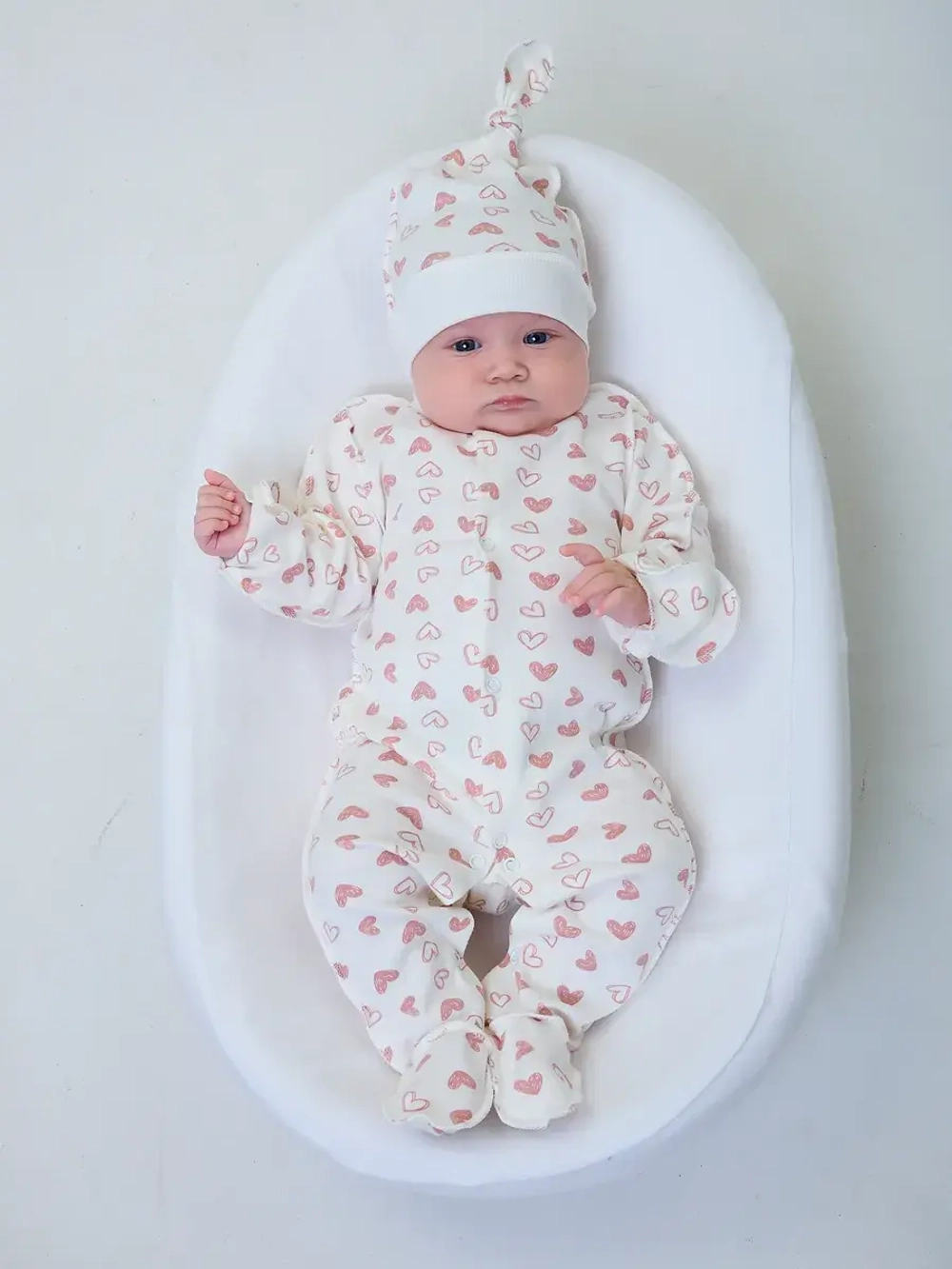 Комбинезон нательный для новорожденного