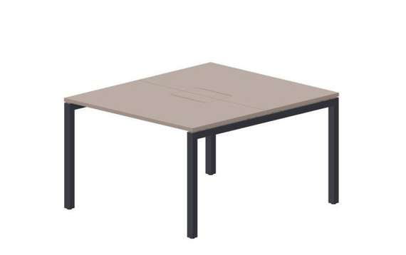 Составной стол Polo на 2 рабочих места 1180х1366х750мм (меламиновые аутлеты)