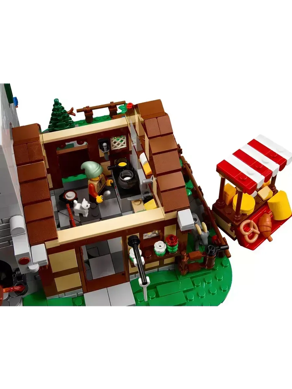 Конструктор Средневековая городская площадь 3304 детали