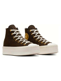Converse Chuck Taylor All Star Modern Corduroy Lift Platform 'Fresh Brew'