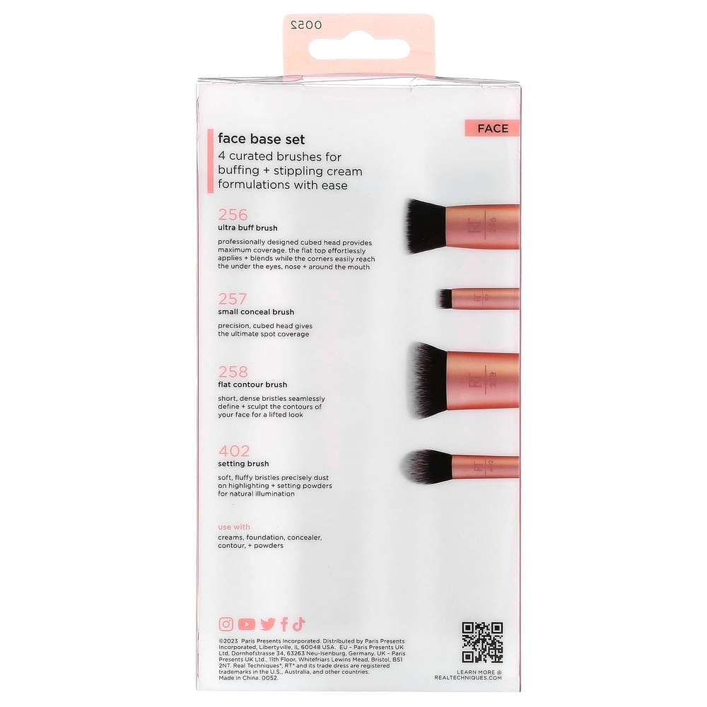 Real Techniques, Базовый набор для лица, набор из 4 предметов