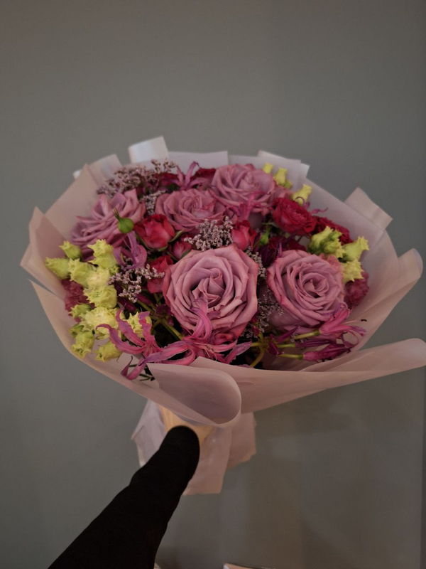 Букет "Сиреневое блаженство" Букет "Сиреневое блаженство"