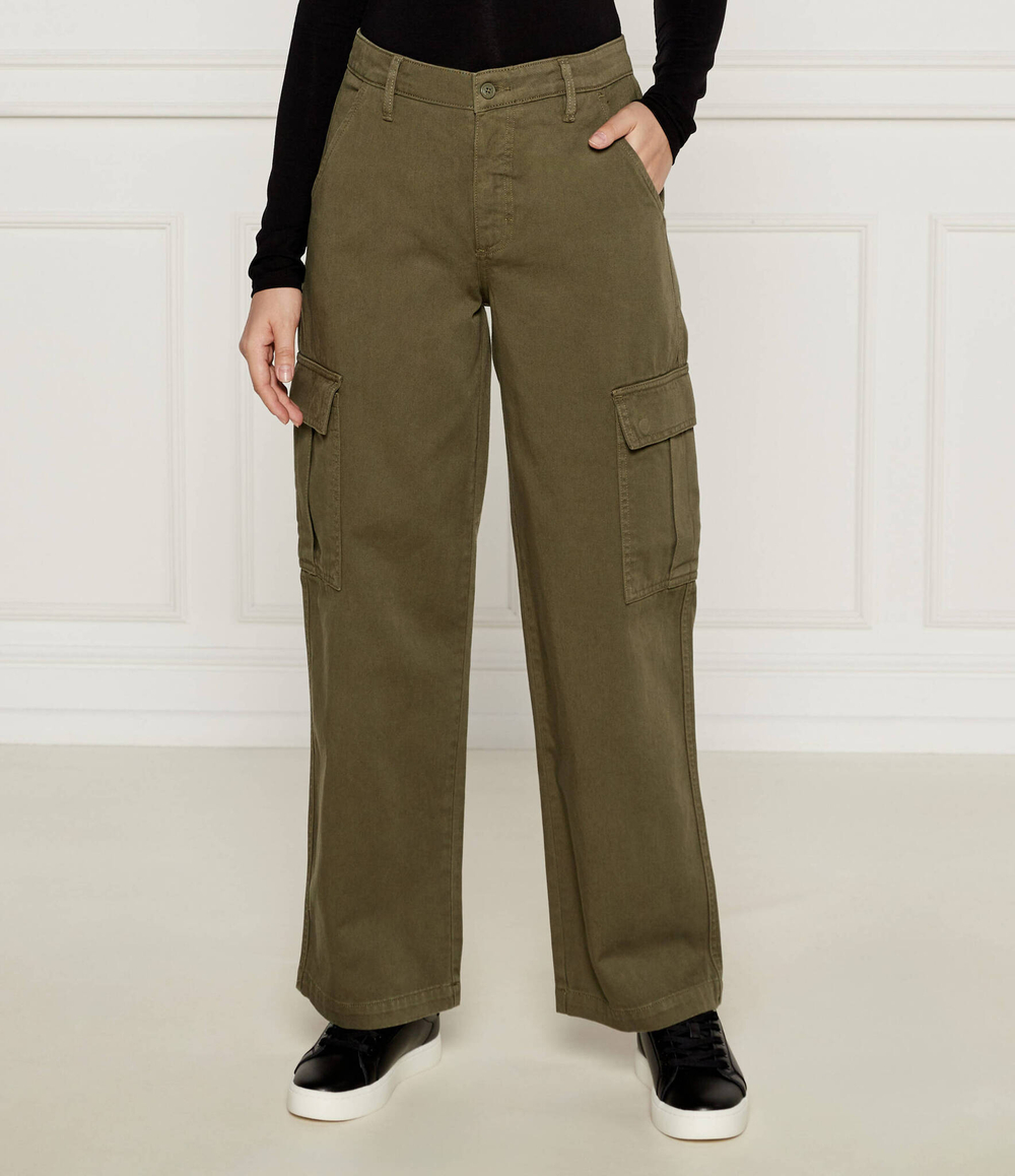 Брюки карго Guess Jeans - хаки(W4YB61 WGCV1)