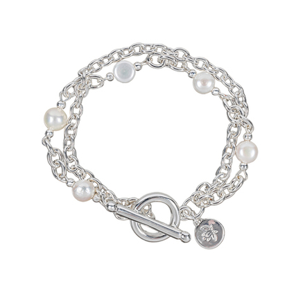 Браслет Fiore Luna Pearle Double Togl CL4512 S