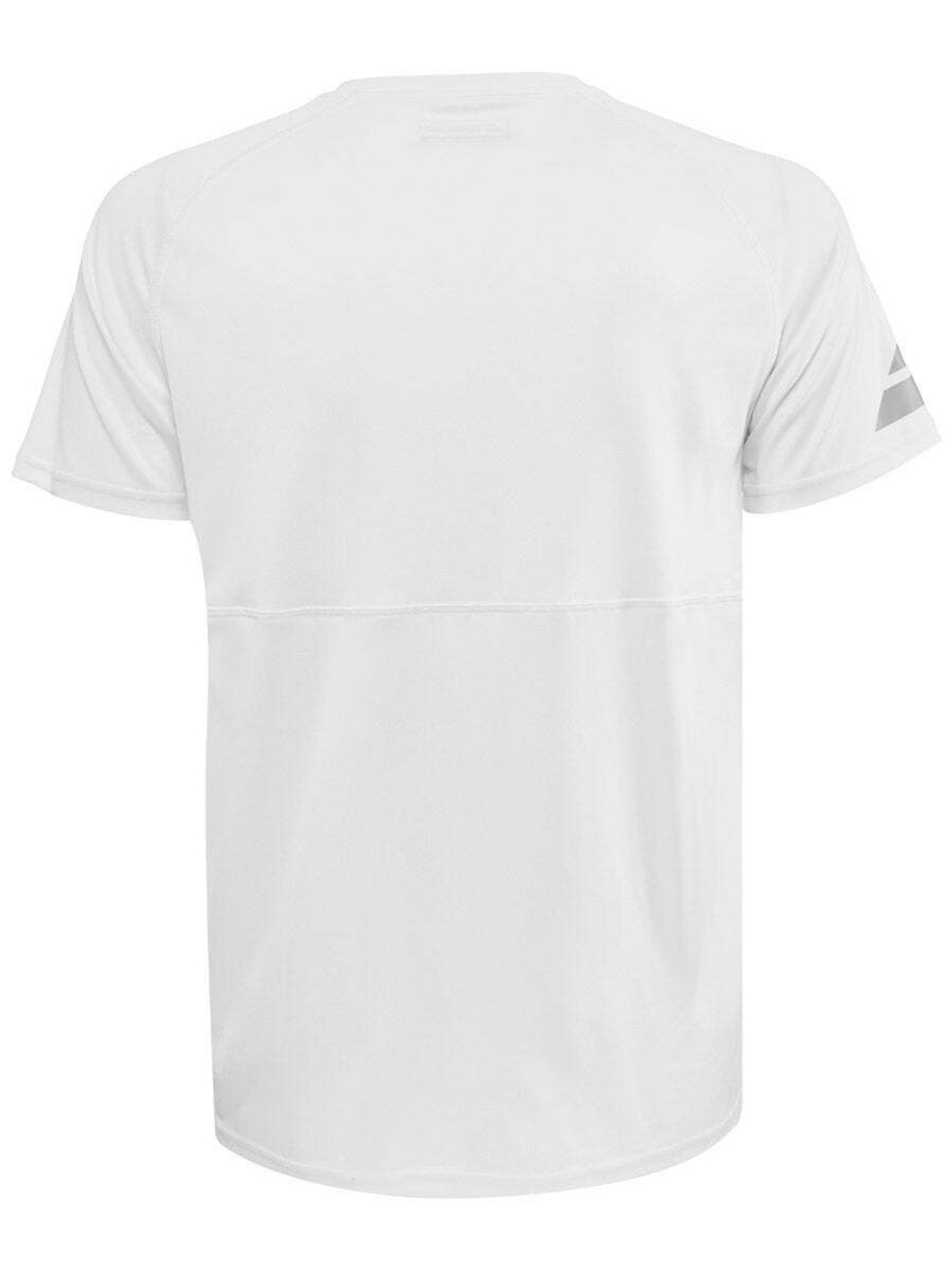 Теннисная футболка Babolat Play Crew Neck Tee Men - white