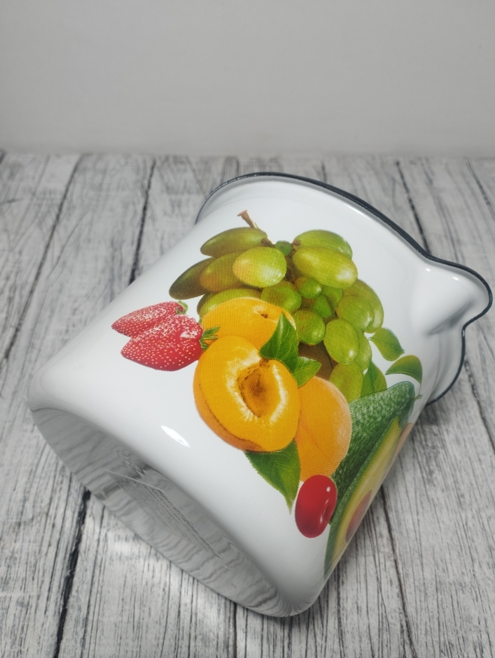 Кружка 1л с носиком б/крыш слоновая Авокадо 40104-072/4