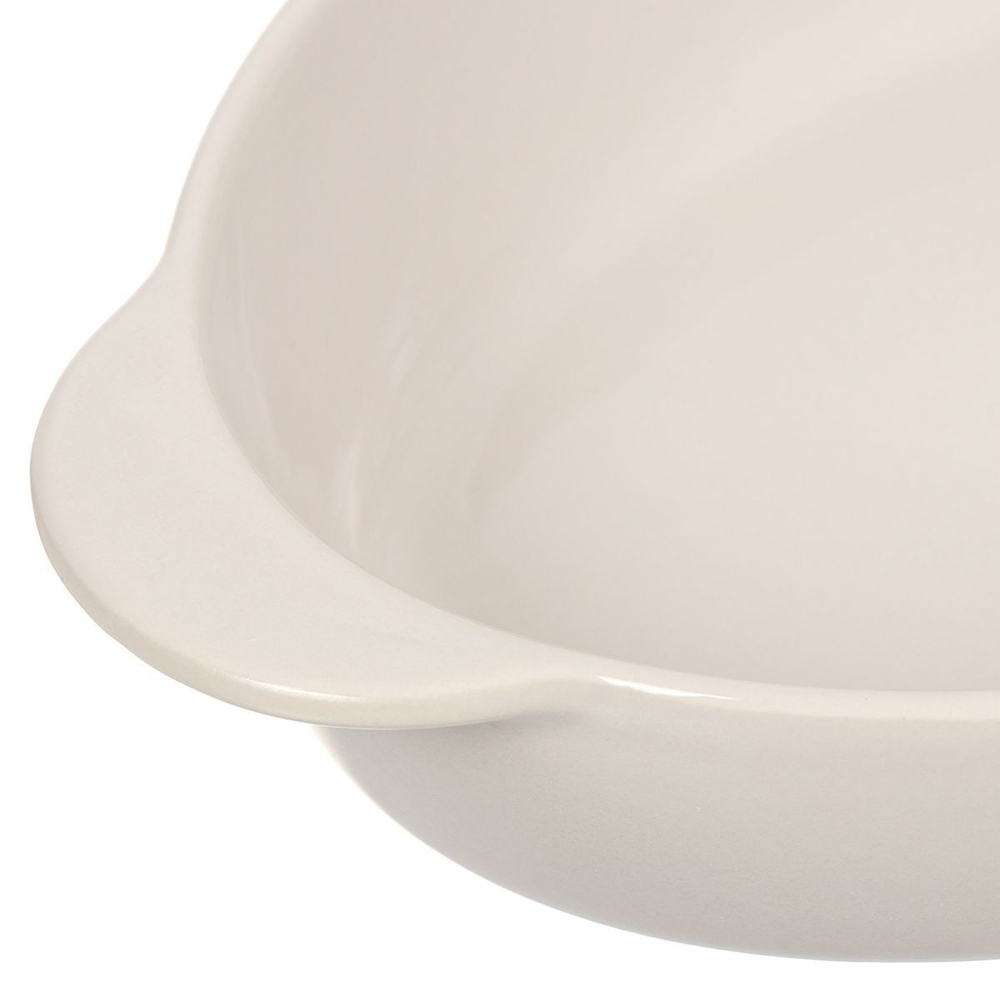 Форма для запекания керам, 20х34х6.5 см, овал, Daniks, Натюрель, 1156