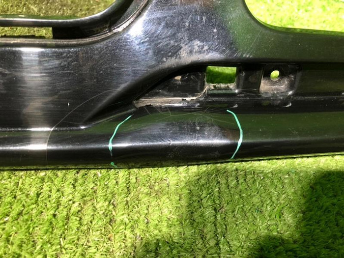 Юбка заднего бампера Mercedes S W222 (2013-2017)