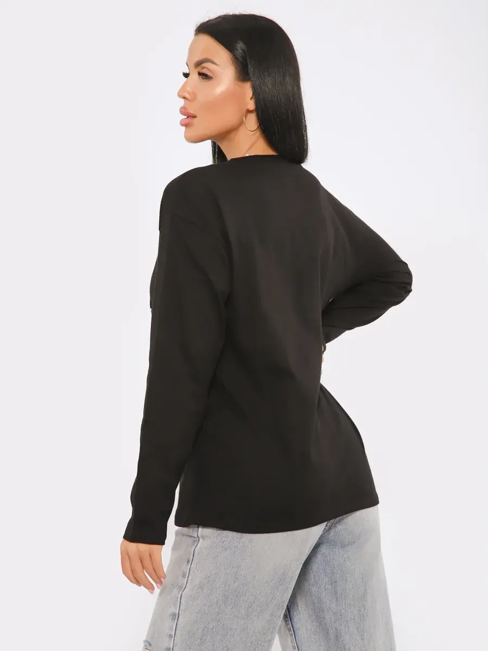 Лонгслив большие размеры